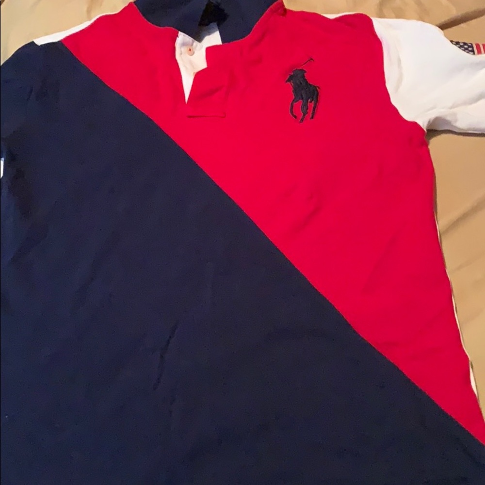 Collar Ralph Lauren shirt